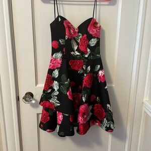 Floral casual dress